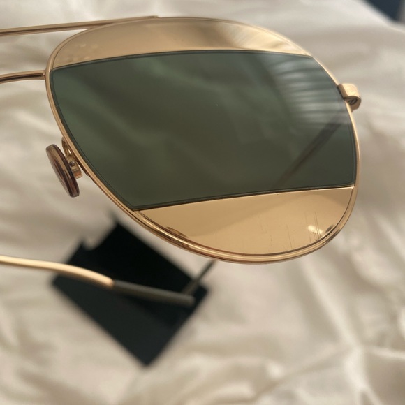 Dior Split Gold Sunglasses - Picture 5 of 7
